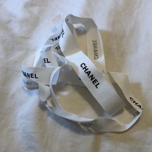 Chanel gift wrap ribbon